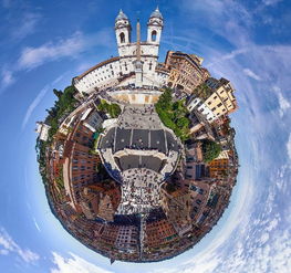 世界名城3D全景圖 微信開發帶你置身魔幻氣泡